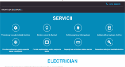 Desktop Screenshot of electricianinbucuresti.ro